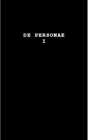 О личностях / De Personae. Комплект в 2-x томах