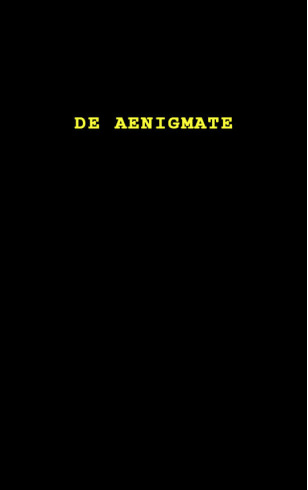 О тайне / De Aenigmate